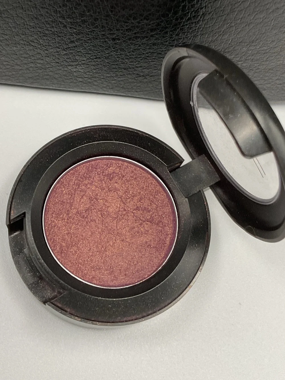 MAC Cosmetics Velvet Eyeshadow in Trax - Swatched &:Discontinued